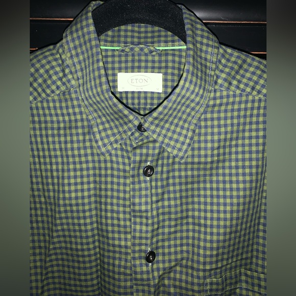 Eton dress shirt size 15.5 slim - Picture 1 of 4